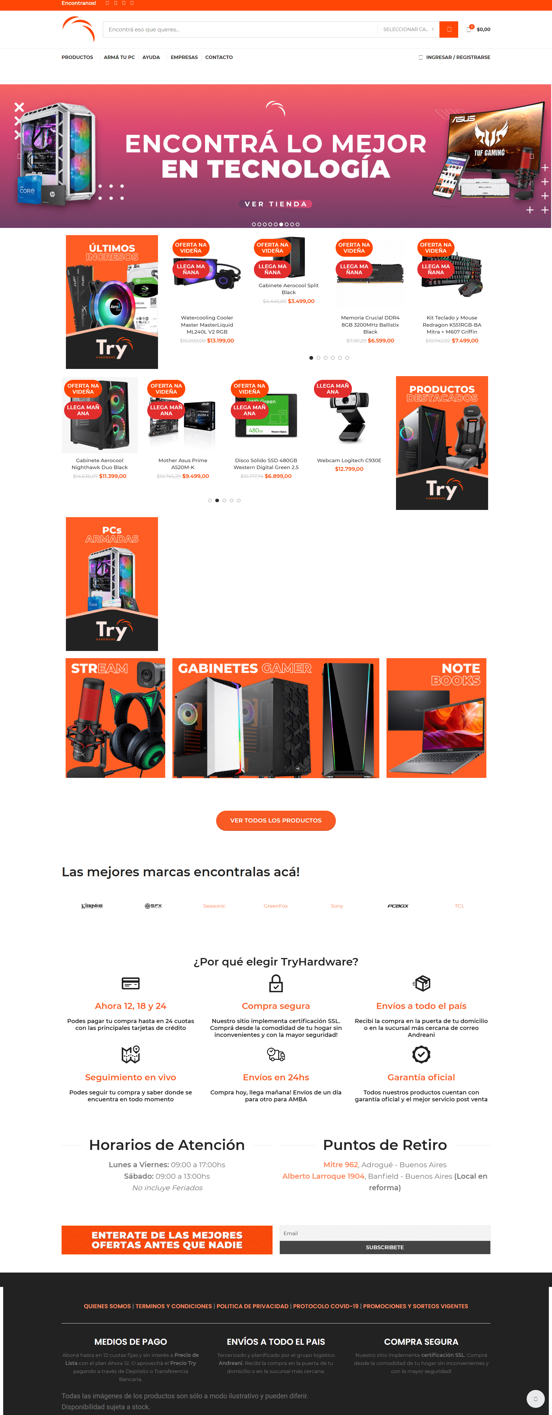Tienda antigua de TryHardware